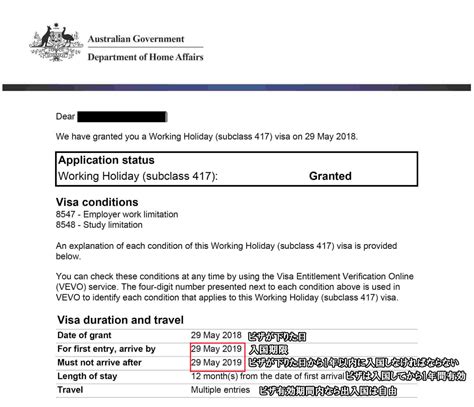 オーストラリアのワーホリビザ申請後ビザが発行されたかを確認する方法