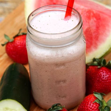 Hydrating Recovery Smoothie Popsugar Fitness