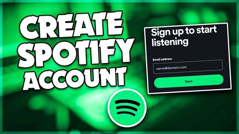 How To Create Spotify Account Pin Tech Youtube