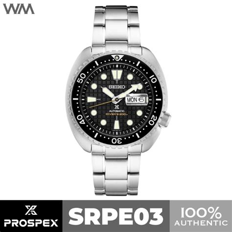 Seiko Prospex King Turtle Black Dial Diver Automatic Watch SRPE03