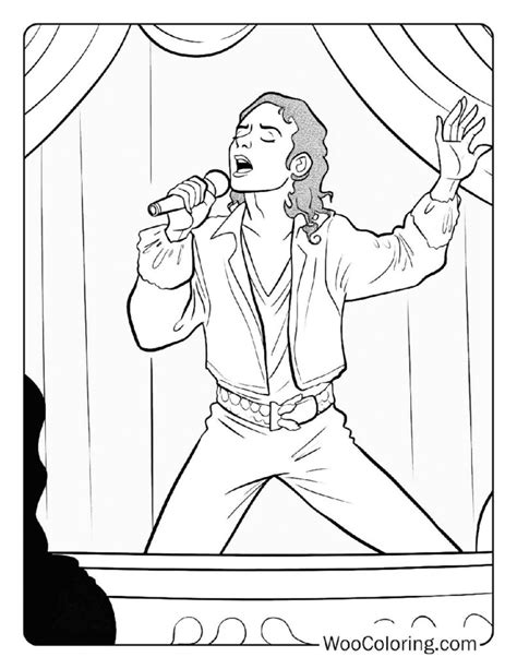 100 Michael Jackson Coloring Pages Free Printable Pdf Woo Coloring