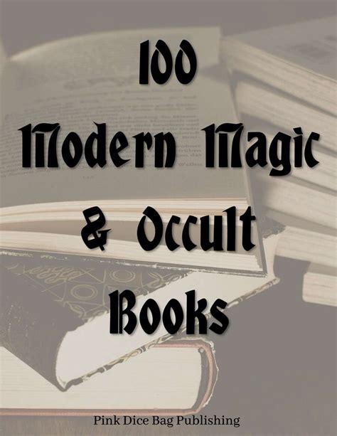 100 Modern Magic & Occult Books — Golden Petal Emporium