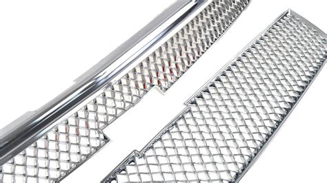 Trim Illusion Grille Overlay Piece Chrome Abs Sharptruck