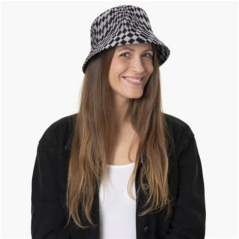 Sombrero De Tela Warped Check Bucket By Kangol 45 00