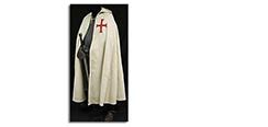 Knights Templar Cloak, Std. Size