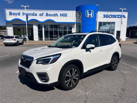 New 2023 Subaru Forester Limited CVT Ratings Pricing Reviews Awards