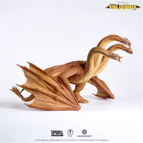 Statuette Godzilla Titans Of The Monsterverse King Ghidorah Spiral