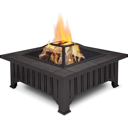 Amazon Real Flame Morrison Wood Burning Fire Pit Fire Pit Wood