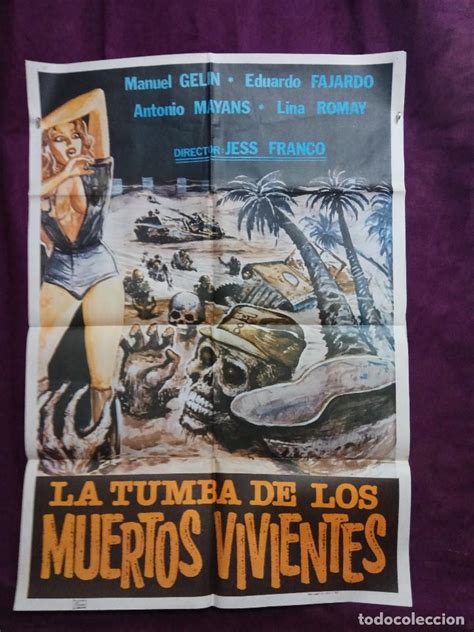 Antiguo Cartel De Cine La Tumba De Los Muertos Vendido En Subasta