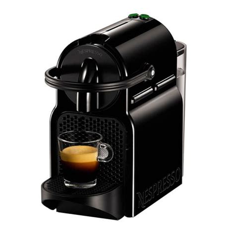 CAFETERA DE CAPSULAS NESPRESSO INISSIA BLACK - megusta