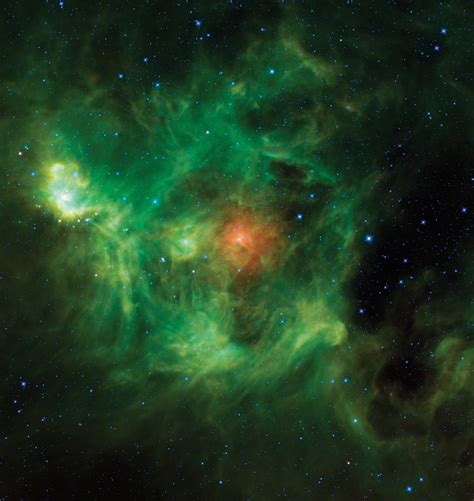 The Wreath Nebula An Emission Nebula In Perseus Annes Astronomy News