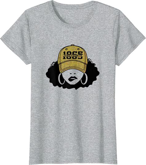 Juneteenth Celebrate Black Girl Magic Melanin Women T Shirt