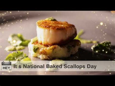 Happy National Baked Scallops Day Nationalday