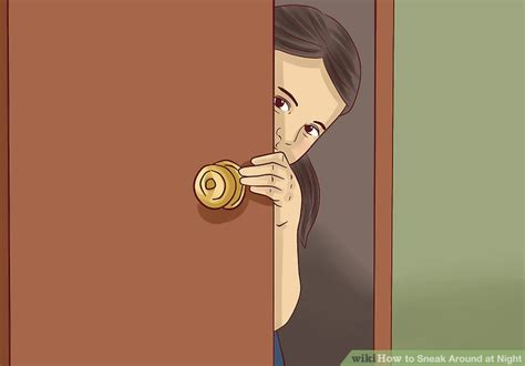 How To Sneak Around At Night With Pictures Wikihow