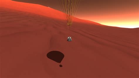 Duna Landing Kerbalspaceprogram