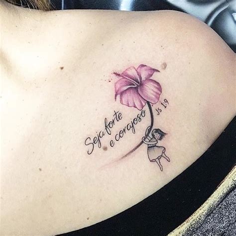 Tatuagem Seja Forte E Corajosa Ombro - tatuagem feminina delicada escrita seja forte e corajosa | Tatuagem ...