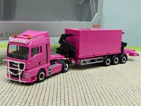 Modellspielwaren Reinhardt Herpa Man Tgx Xlx Hammar Seitenlader