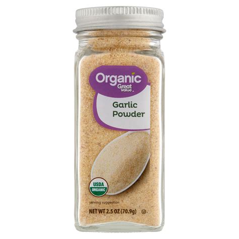 Great Value Organic Garlic Powder 2 5 Oz Walmart