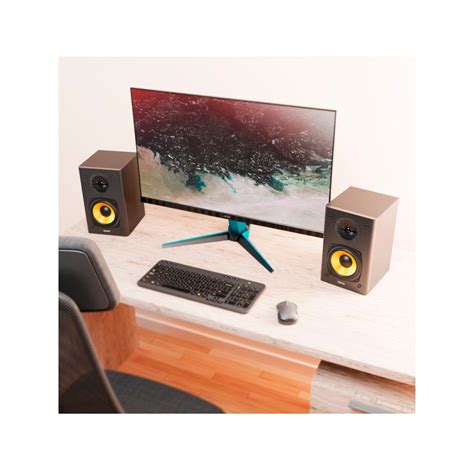 Monitor De Udio R T Edifier W Rms Bivolt Preto Audio Prime