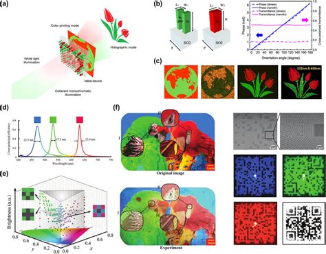 Dual Functional Metasurface Integrating Color Printing And Hologram Download Scientific Diagram