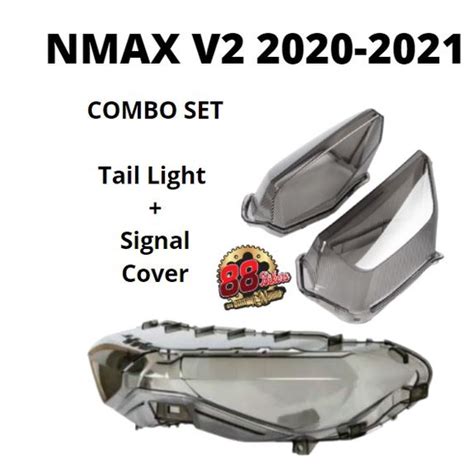 YAMAHA NEW NMAX V1 V2 2020 2021 TAIL LAMP LIGHT SIGNAL LIGHT COVER