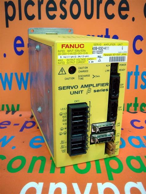 Fanuc Servo Amplifier Unit A B H Plc Dcs Servo Control Motor