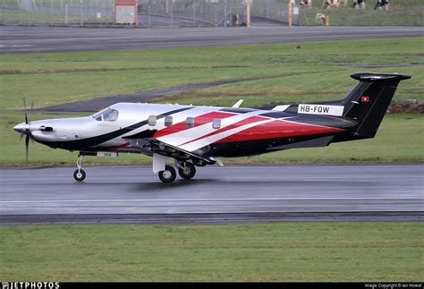 HB FQW Pilatus PC 12 NGX Private Ian Howat JetPhotos