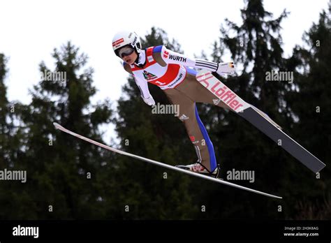 Fis Continental Cup Ski Jumping Titisee Neustadt Stock Photo Alamy