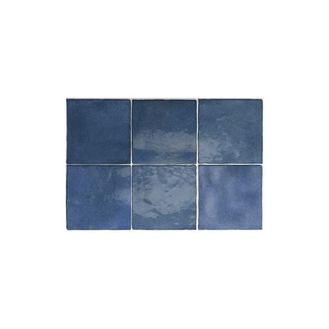 Equipe Artisan Colonial Blue Cm X Cm Wall Tile Wall Tiles