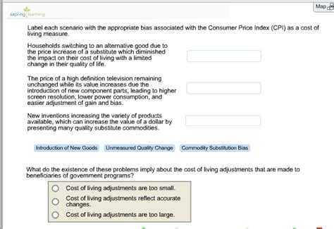 Solved Map Sapling Learning Label Each Scenario With The Chegg