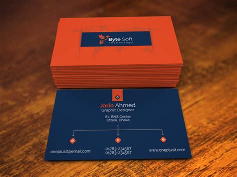 Business Card Design By Nafsan Zakia On Dribbble