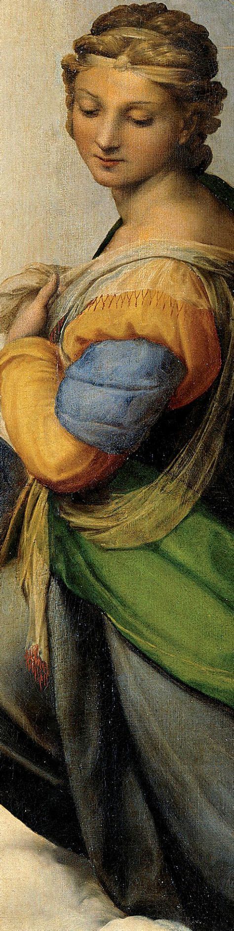 Raphael Detail From La Madonna Di San Sisto Sistine Madonna