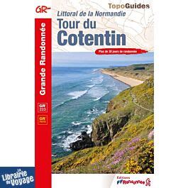 Topo guide FFRandonnée Réf 200 Tour du Cotentin GR223 Librairie