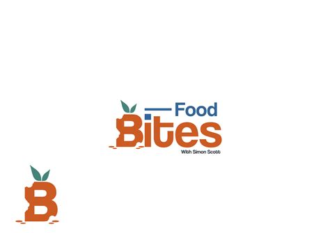 Elegant Playful Marketing Logo Design For Food Bites By Gita