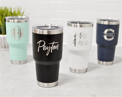 Laser Engraved Yeti Custom Yeti Rambler Yeti 30 Oz Tumbler Etsy