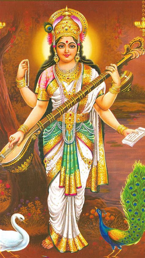 Goddess Saraswati Hd Images Free Download Saraswati Goddess Maa Puja Beautiful Hd Mata