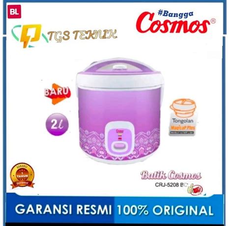 Jual Magic COSMOS Rice Cooker CRJ 5208 BC CRJ5208 2Liter 2