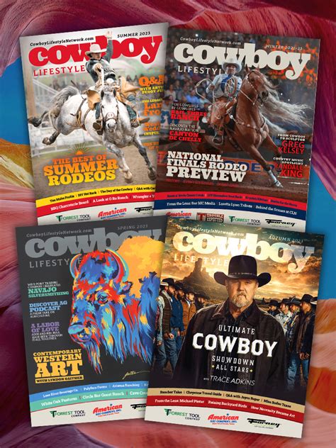 Cowboy Lifestyle Magazine Yearly Subscription – Cowboy Lifestyle Magazine