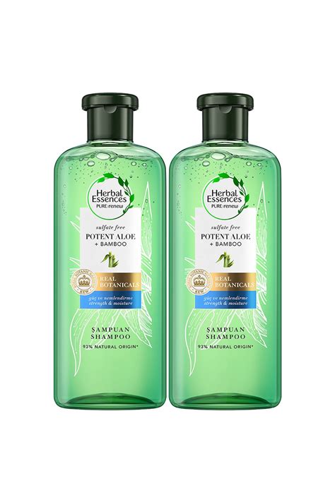 Herbal Essences S Lfats Z Ampuan Aloe G C Bambu Ml X Adet