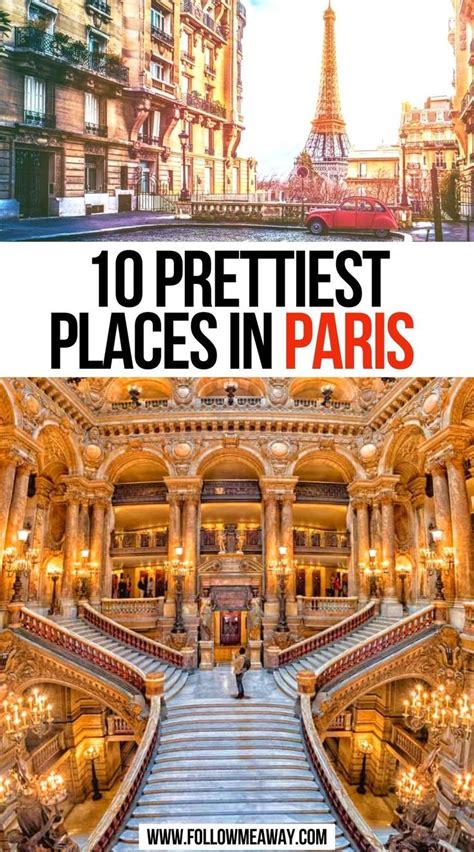 10 Prettiest Places In Paris Paris France Travel Paris Travel Guide Paris Guide Europe Travel