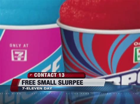 Free Slurpees Monday To Celebrate 7 Eleven Day