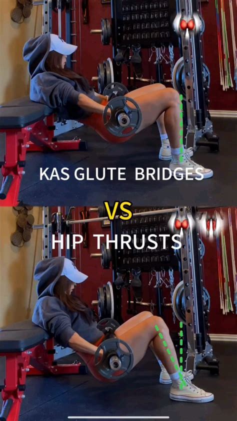 Kas Glute 🍑 Bridge Vs Hip Thrust🏋🏻💯 Know The Difference 2024