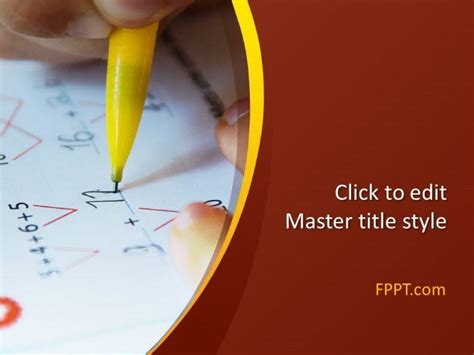 Free Math PowerPoint Template - Free PowerPoint Templates