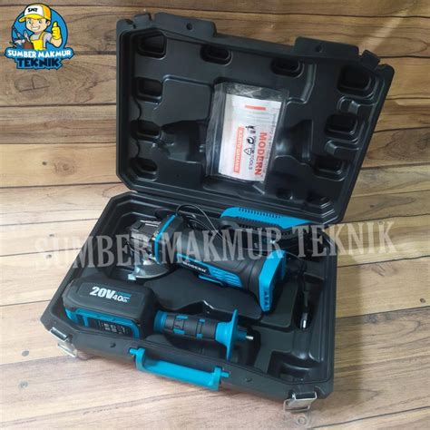 Jual Mesin Gurinda Grinda Cordless Modern MG20Li MG20 Batre Cas Tanpa