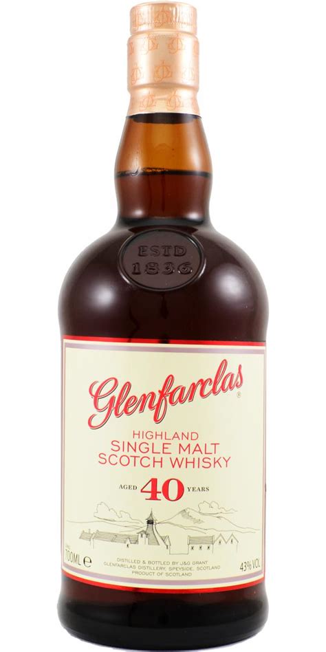 Glenfarclas 40 Year Old Ratings And Reviews Whiskybase