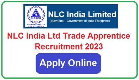 Nlc India Ltd Trade Apprentice Recruitment Apply Online For Posts