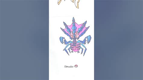 Eternatus Pokemon Drawing Using Pencil Colours Desperadodrawing