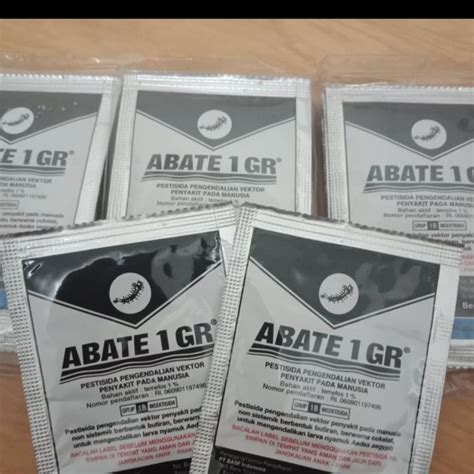 Jual OBAT ABATE 1 GR MEMBASMI LARVA NYAMUK PENYEBAB PENYAKIT ORIGINAL