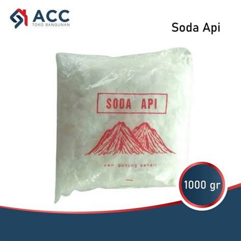 Jual Soda Api 1 Kg Soda Api 1000 Gram Soda Api Bubuk Anti Sumbat