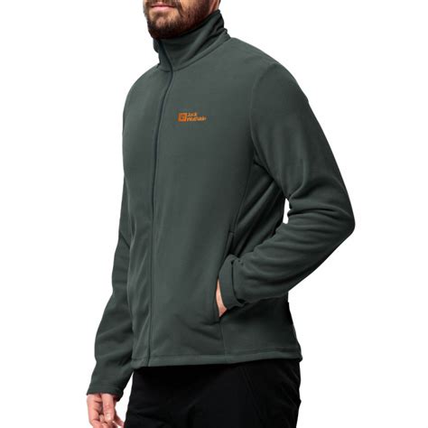 Толстовка мужская Jack Wolfskin TAUNUS FZ M зеленая 1711451-4161 купить ...